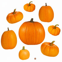 Thumbnail for Pumpkin cutout decorations