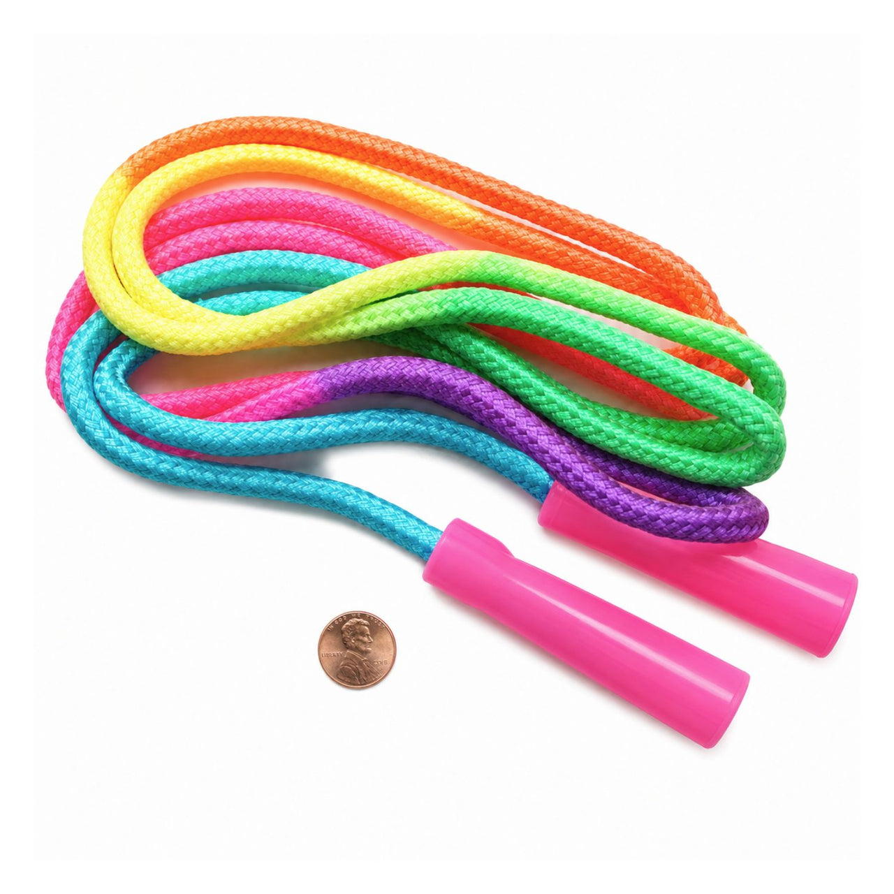 rainbow colored jump rope bulk