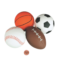 Thumbnail for stress balls - sports assortment bulk