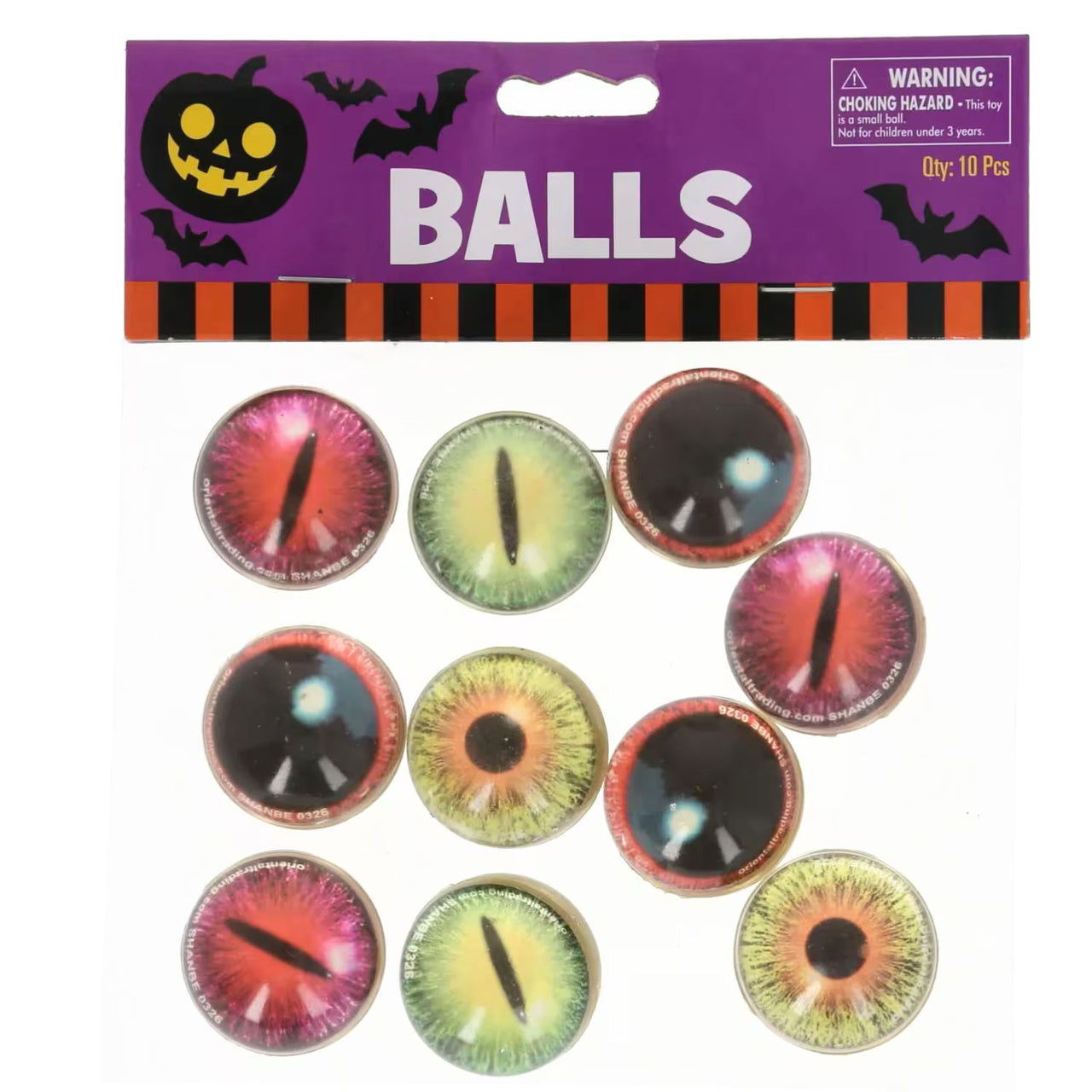 reptile eye bouncing balls halloween toys