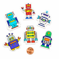 Thumbnail for robot shaped erasers bulk toy