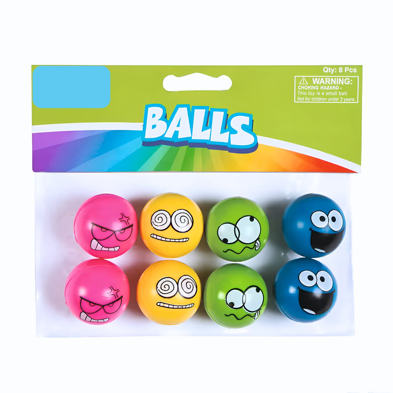 small emoji bouncing balls bulk