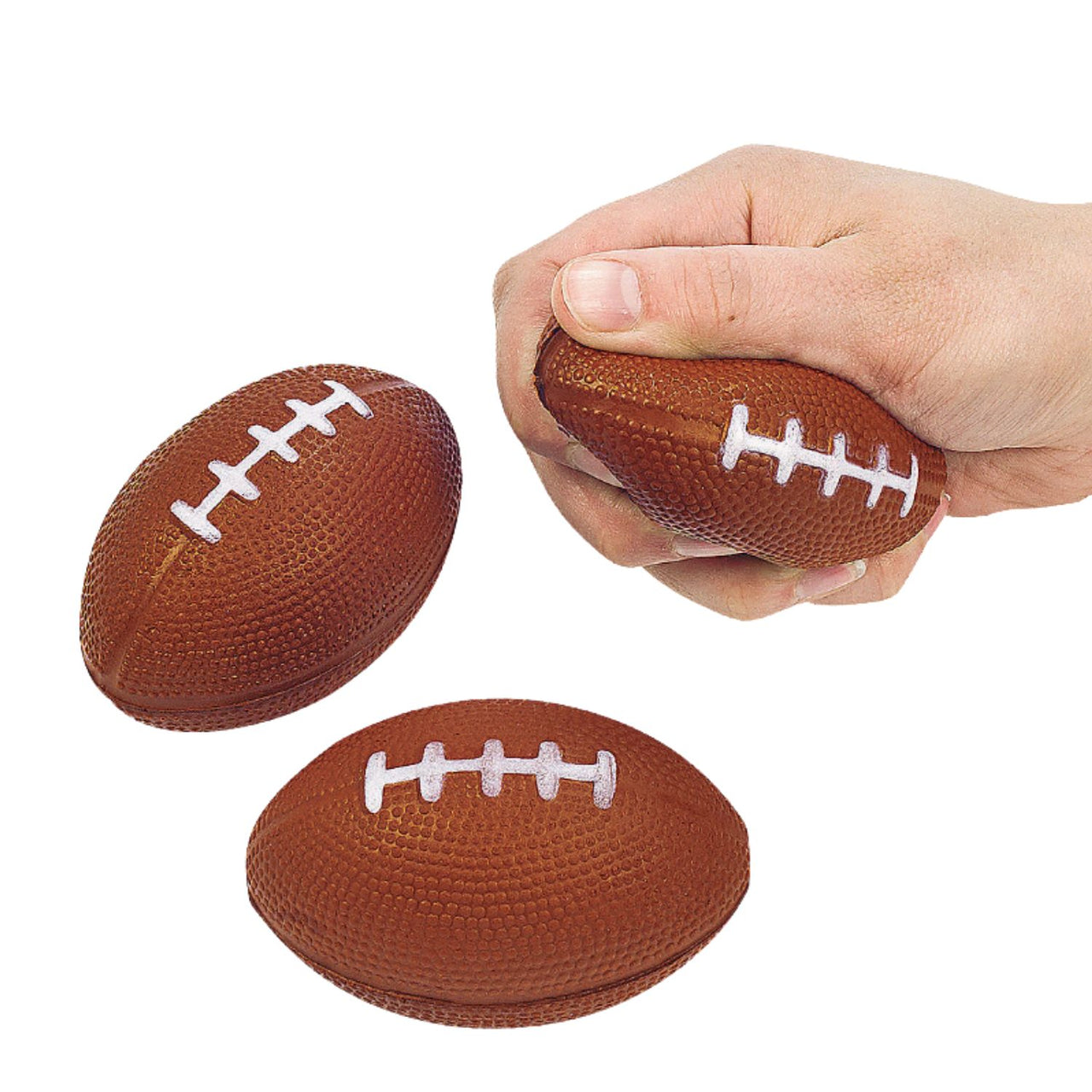 small football stress balls