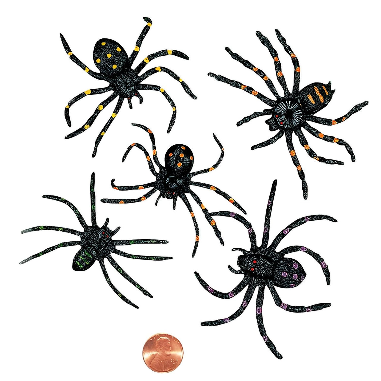 Wiggle spiders small toy