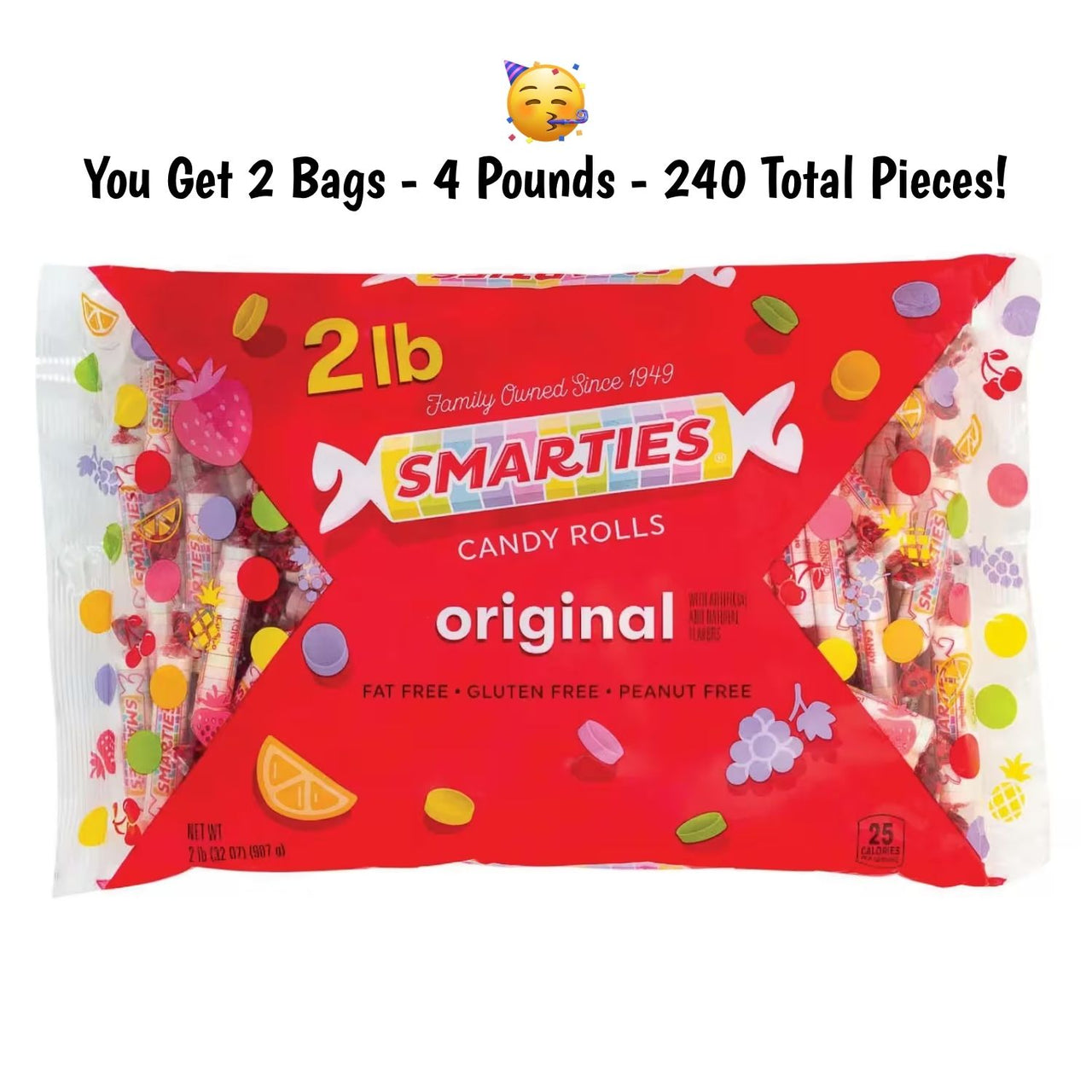 smarties candy bag