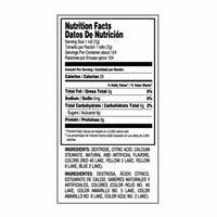 Thumbnail for smarties candy nutrition label