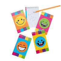 Thumbnail for smile face mini notepads bulk