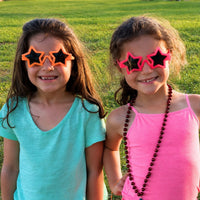 Thumbnail for girls wearing star sunglasses