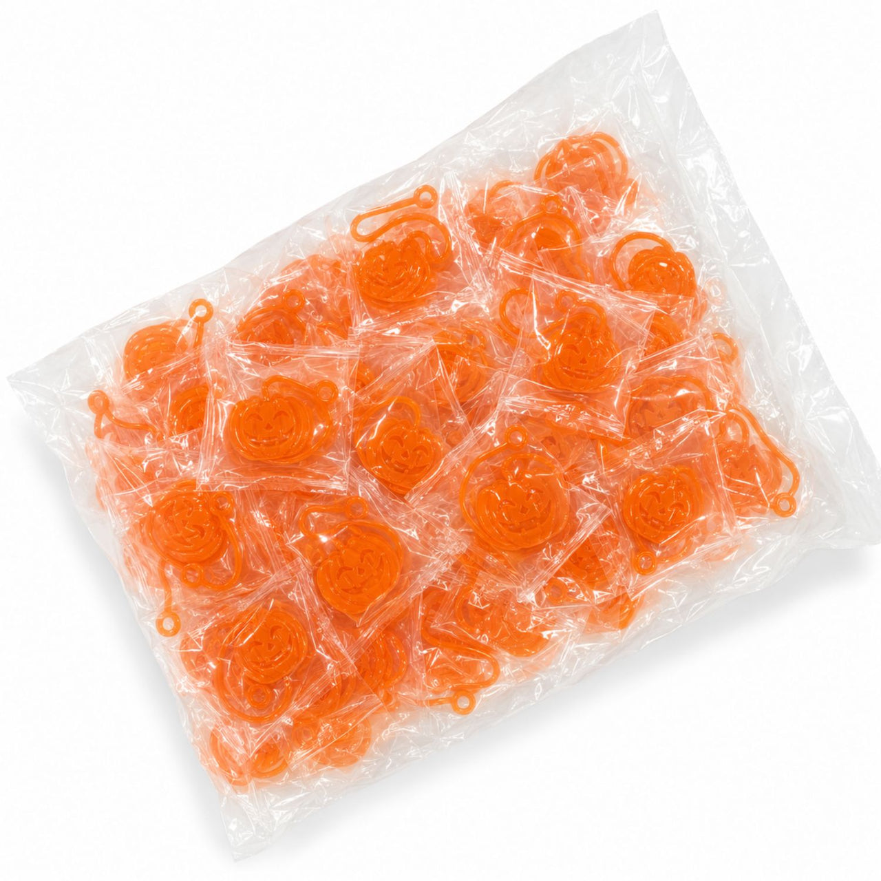 sticky pumpkins on a string bulk in a bag