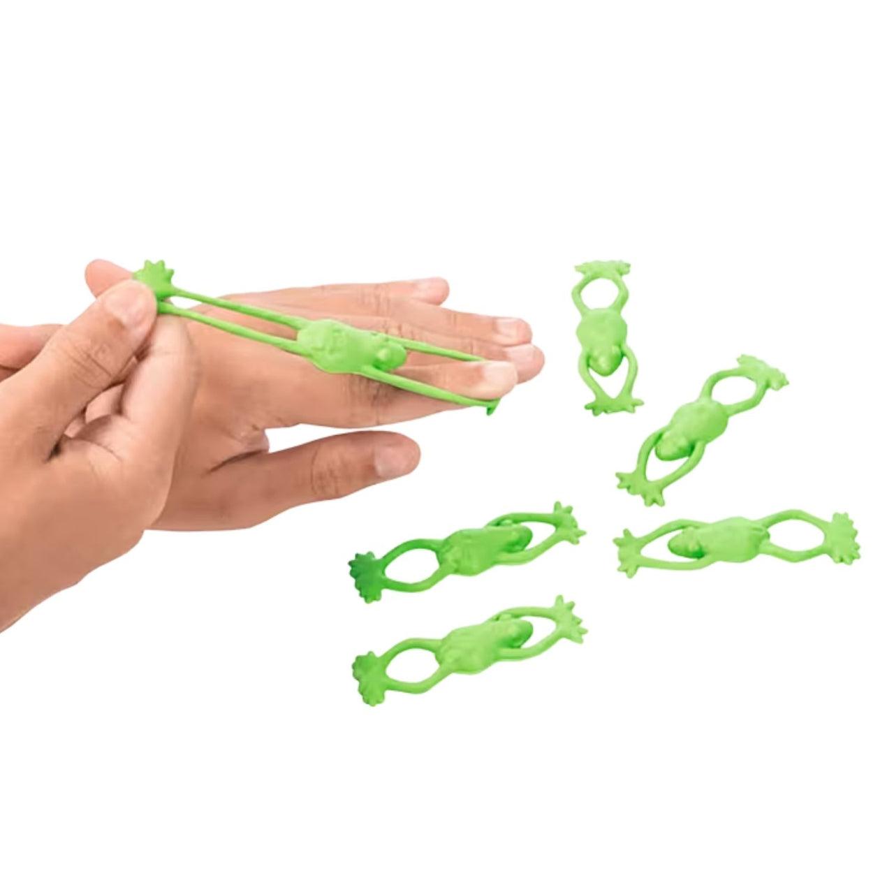stretchy flying frogs cheap toy
