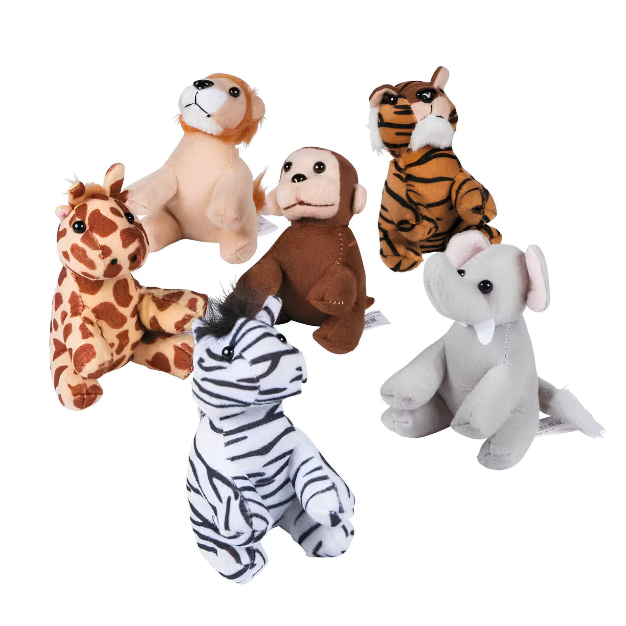 safari stuffed animals small toy