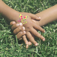Thumbnail for washable butterfly tattoo on a child's hand