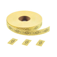 Thumbnail for yellow super tickets bulk roll for carnivals