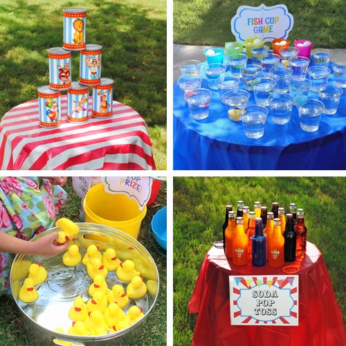 Carnival Themed Party Ideas Free Printables Supplies - Diy Carnival Birthday Party